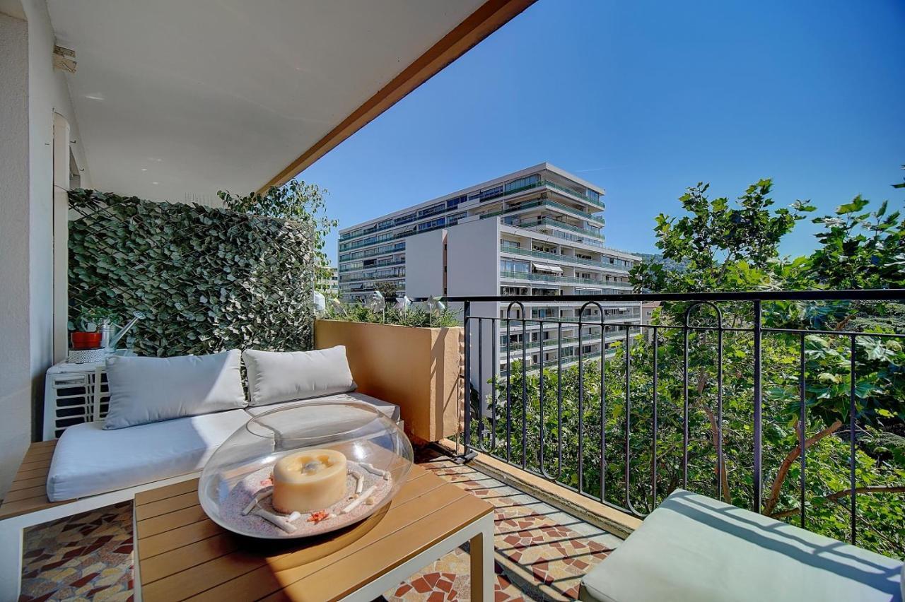Elisa - Traversant - Terrasse - Verriere Cote D'Azur Cannes Dış mekan fotoğraf